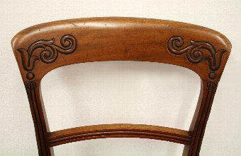 Antique Set of 20 William IV Scottish Mahogany Dining Chairs