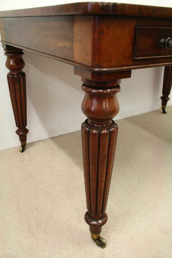 Antique Early Victorian Mahogany Library Table/Writing Table