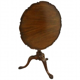 Antique Georgian Style Snap Top Occasional Table