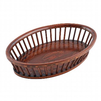 Mahogany Bread Basket