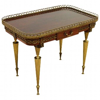 Ormolu Mounted Rosewood Occasional Table