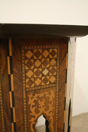 Antique Syrian Shaped Occasional Table