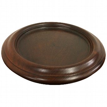 William IV Mahogany Circular Wine Coaster