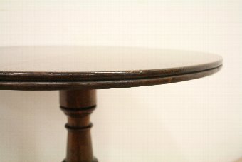 Antique George IV Mahogany Circular Occasional Table