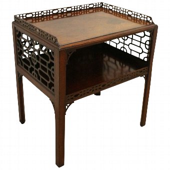George III Chippendale Style Side Table