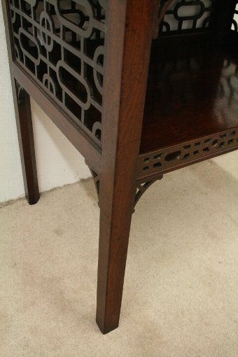 Antique George III Chippendale Style Side Table