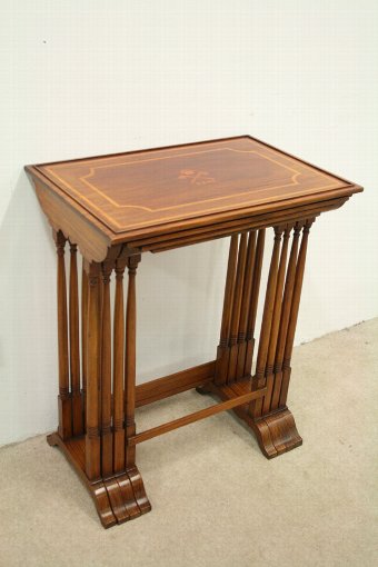 Antique George III Style Quartet of Inlaid Tables