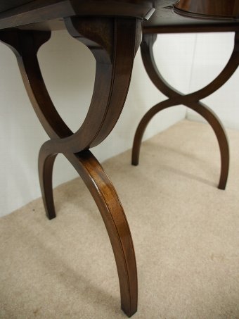 Antique George III Style Kidney Shaped Writing Table