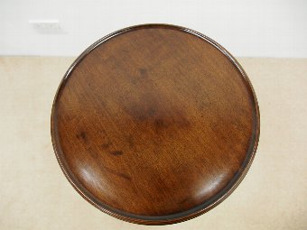 Antique Mahogany 2 Tier Dumbwaiter