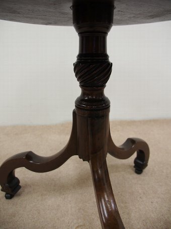 Antique Mahogany 2 Tier Dumbwaiter