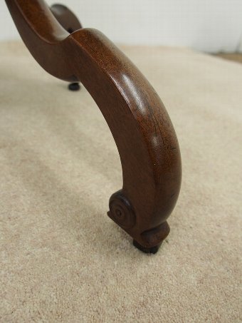 Antique Mahogany 2 Tier Dumbwaiter