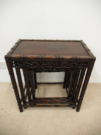 Antique Quartetto of Chinese Rectangular Tables