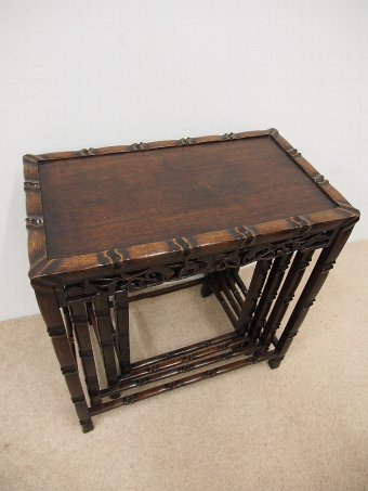 Antique Quartetto of Chinese Rectangular Tables