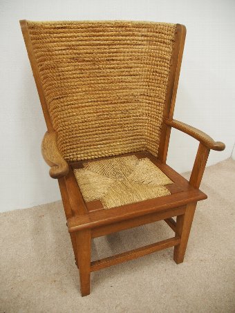 Antique Oak Framed Orkney Chair