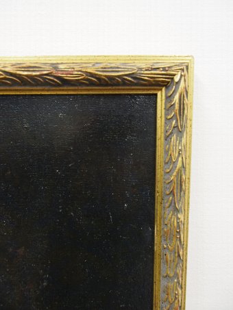 Antique Oil Painting, Portrait of a Lady
