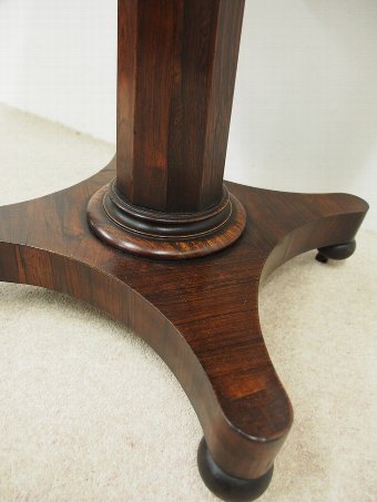Antique George III Rosewood Work Table