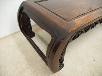 Antique Chinese Rosewood Kang Table