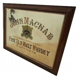Whisky Advertising Mirror