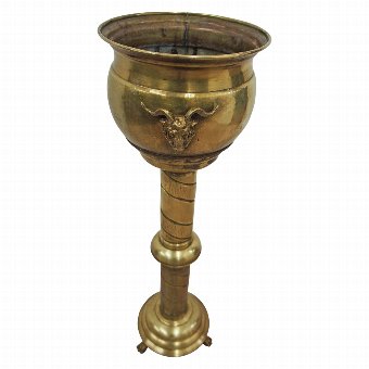 Brass Jardiniere on Stand