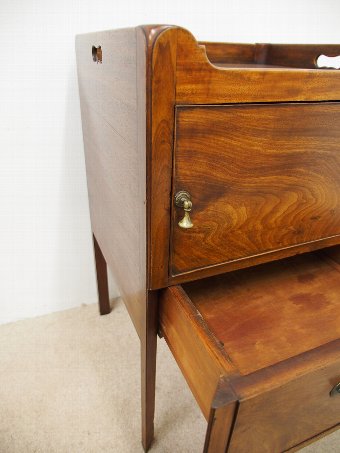 Antique George III Mahogany Commode