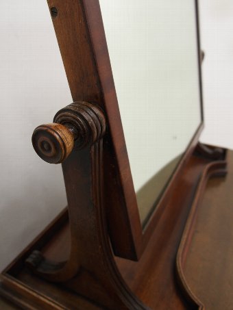 Antique Mein of Kelso Mahogany Toilet Mirror