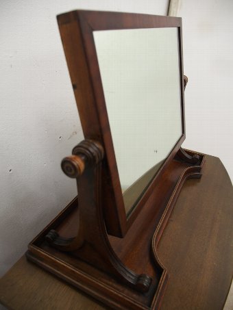Antique Mein of Kelso Mahogany Toilet Mirror