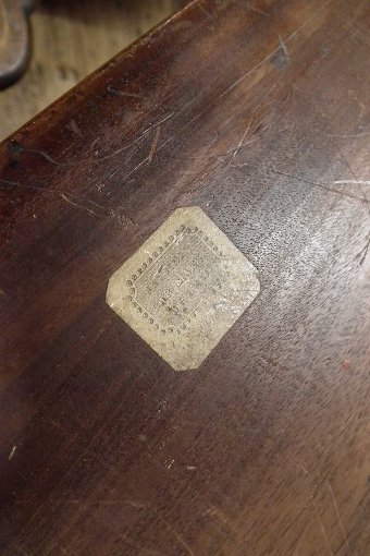 Antique Mein of Kelso Mahogany Toilet Mirror