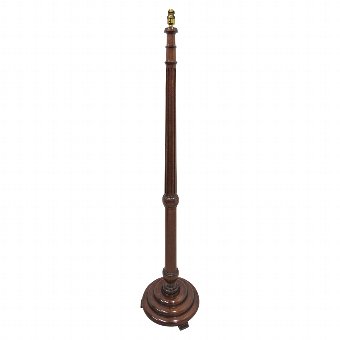 Mahogany Standard Lamp