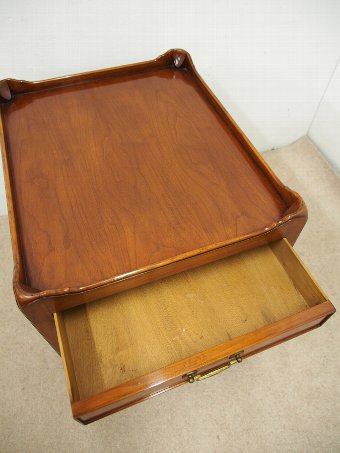 Antique Georgian Style Mahogany Side Table