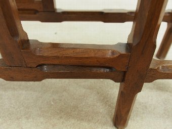 Antique Solid Walnut Cotswolds Gate Leg Table