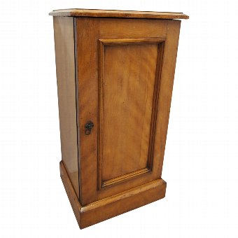 Satin Birch Bedside Locker