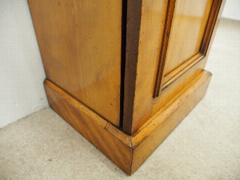 Antique Satin Birch Bedside Locker