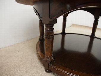 Antique Circular Brass Coffee Table