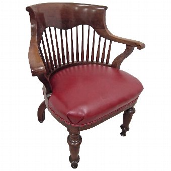 Mahogany Victorians Captains / Office Chair