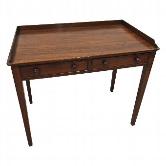 George III Mahogany Side Table