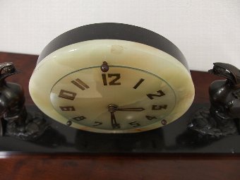 Antique Art Deco Mantle Clock