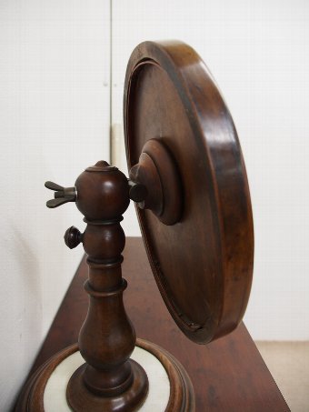 Antique Victorian Mahogany Dressing Mirror