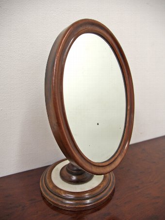 Antique Victorian Mahogany Dressing Mirror