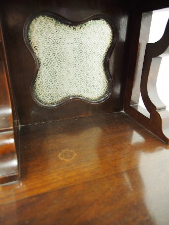 Antique Red Walnut Louis XV Style Dressing Table