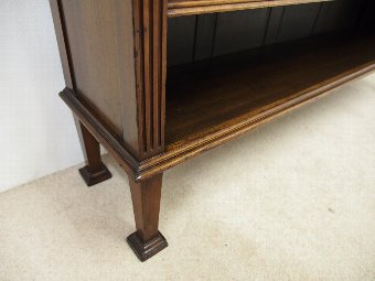 Antique  Waring and Gillows Mahogany Open Bookcase
