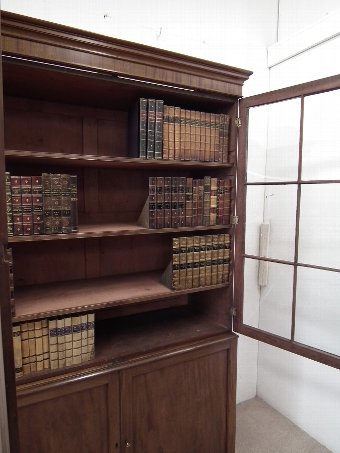 Antique George III Cabinet Bookcase
