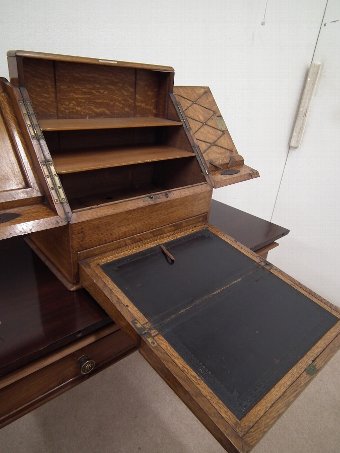 Antique Oak Stationery Cabinet