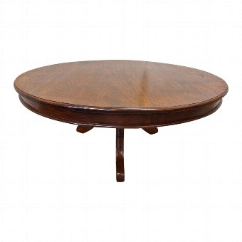 Victorian Style Circular Hardwood Table