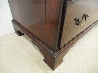 Antique George III Inlaid Mahogany Chest of Drawers
