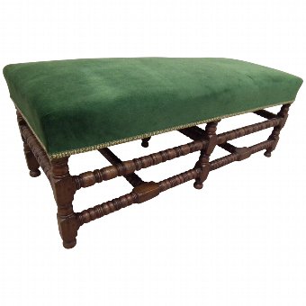 Jacobean Style Oak Stool
