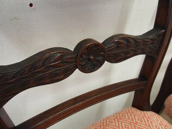 Antique Pair of George II Mahogany Chairs