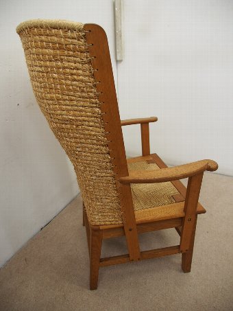 Antique Adults Oak Framed Orkney Chair