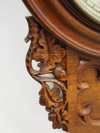 Antique Circular Clock by Andrew Barrie, Edinburgh
