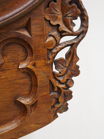 Antique Circular Clock by Andrew Barrie, Edinburgh