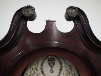 Antique Late George III Grandfather Clock by T. Campbell, Strabane